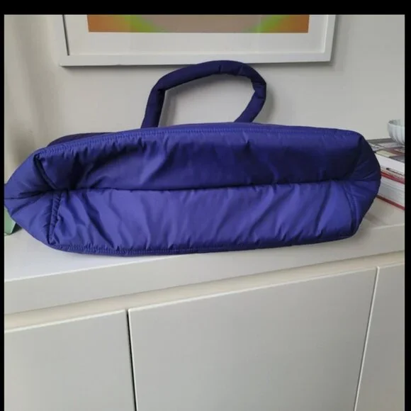 MARIMEKKO ISO Milla.Blue Puffer Tote Bag - Picture 8 of 11